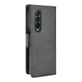 thumbnail image 4 of Dteck Wallet Case for Samsung Galaxy Z Fold4 5G 2022,Premium PU Leather ID Credit Card Slots Magnetic Closure Folio Flip Purse Protective Phone Case,Black, 4 of 6