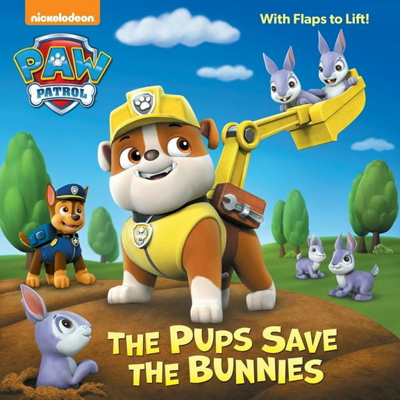 Pre-Owned The Pups Save the Bunnies (Paw Patrol) (Paperback) 110193168X 9781101931684