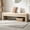 Wheat, variant on Arouseden 66.9" White Upholstered End of Bed Bench King Size,Modern Under Window Bench,Rectangle Ottoman Bench for Bedroom, Hallway,Living Room