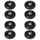 thumbnail image 1 of 4uds. 1 par de ruedas de goma, ruedas silenciosas para cubierta de carrito, herramienta de reparación de lujo (90*24mm), 1 of 2