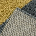thumbnail image 2 of Balta  Jordan Modern Color Block Shag Area Rug Mustard 8'9" x 12' 9' x 12' Tan, Navy, Sage, 2 of 5