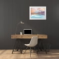 thumbnail image 3 of Prime, Marcus 32x25 White Modern Wood Framed Museum Art Print Titled - Coastal Sunset 1, 3 of 4