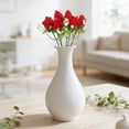 thumbnail image 7 of Artificial Roses with Stems, 1 Bundles Faux Flowers Rose, Small Silk Fake Flowers Bouquets for Home Valentine's Day Wedding Birthday Decorations, 10.6x4.7", 7 of 7