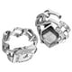 thumbnail image 1 of unbranded 2Ud Anillo De Dedo De Cobre Plateado Con Números Ajustable Para, 1 of 7