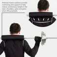 thumbnail image 2 of IFANLANDOR Squat Pad for Barbell with Black Ergonomic Design 1Set, 2 of 7
