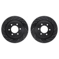 thumbnail image 4 of KarParts360 For Ford F-150 2015 2016 2017 Brake Rotor Set | Drilled And Slotted, 4 of 8