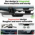 thumbnail image 2 of MOSTPLUS Chrome Rear Bumper for 2007-2013 Chevy Silverado GMC Sierra 1500 Pickup w/o sensor, 2 of 7