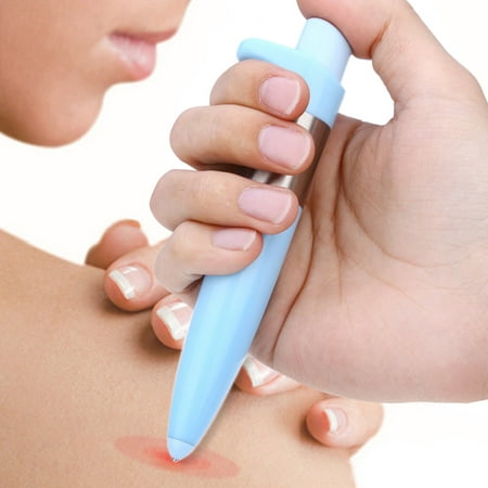 Portable Mini Size Handheld Electronic Pulse Analgesia Pen Body Pain Relief Acupuncture Point Massager Gift for Parents Multicolor