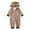 Beige-Baby, variant on Odeerbi Christmas Onesie Pajamas for Family Holiday Sleep Jumpsuit Long Sleeve Family Christmas Pajamas Matching Sets Mom Fashion Lattice Print Plush Jumpsuit Sleepwear PJs Set Beige