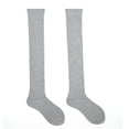 thumbnail image 4 of JUNTEX Women Dance Thigh High Stockings Solid Color Extra Long Warm Over Knee Socks, 4 of 19