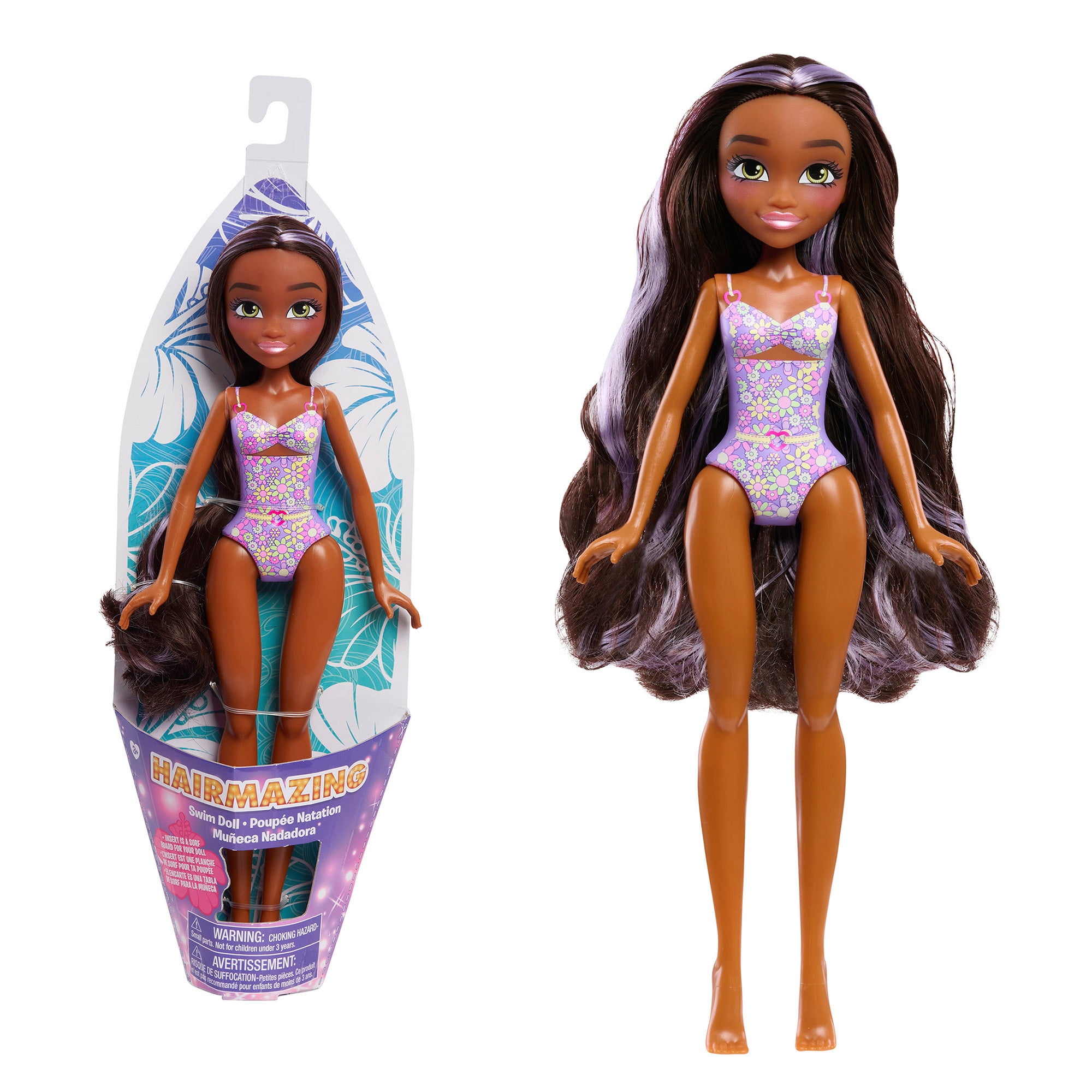 Hairmazing 11.75-Inch Swimsuit Fashion Doll - Daisy Girl. Ages 3 and up.