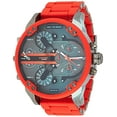 thumbnail image 2 of Diesel Montre Homme Mr. Daddy 2.0 DZ7370 Silicone Rouge Quartz Japonais Mode, 2 of 2