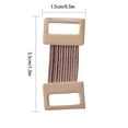 thumbnail image 1 of Langgg 50 Pcs Clips de Bandage Boucle de Bandage en Aluminium Élastique Ruban Adjustable, 1 of 8