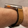 thumbnail image 3 of Apple Watch Ultra Leather Band - Light Brown 49mm Compatible with Apple Watch Ultra, 3 of 6