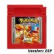 thumbnail image 3 of GBC Game Series 16 Bit Video Game Cartridge Console Card Red Blue Crystal Gold Green Silver Yellow with Multi-language, 3 of 5