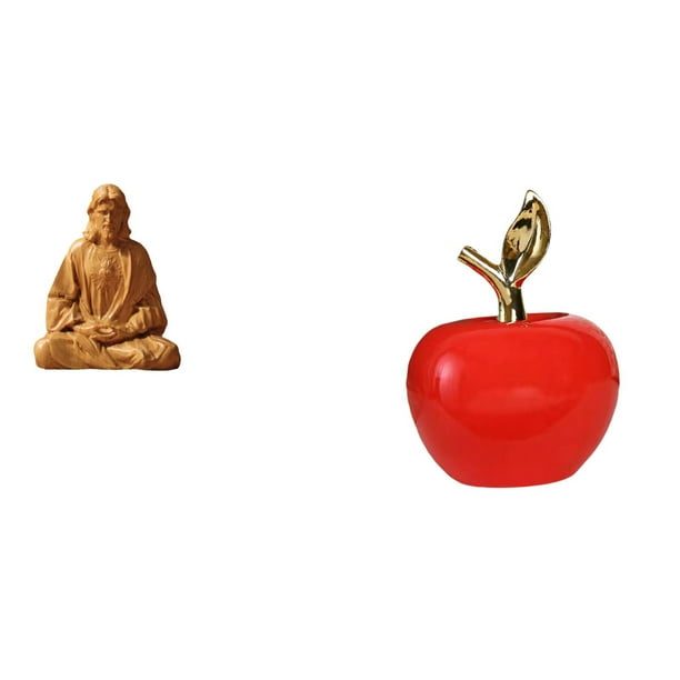 Estatua del Corazón de Jesús, estatua cristiana del Corazón, figura de cerámica de resina, decoración , artesanía realista, adecuada