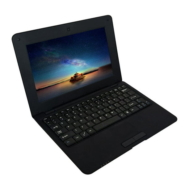 10,1 Pouces Netbook Léger Portable ACTIONS S500 1. Bras Cortex-A9/Android 5.1/1g + 8g/1024 * 600 Prise Noire