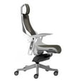 thumbnail image 3 of Lux Ergonomic Executive Chair, Grey, 3 of 9