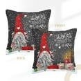 thumbnail image 3 of Bingfone Decorative Pillow Covers 16"X16" Traditional Scandinavian Dwarf Couch Pillow Cases Modern Farmhouse Covers For Couch Sofa Bed, 3 of 9
