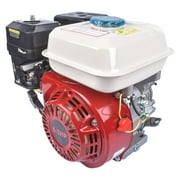Mustrod Gas Engine Motor for Honda GX160 6.5HP 160CC Single-Cylinder 4-Stroke OHV Air Cooling Horizontal Shaft 3600RPM