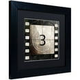 thumbnail image 2 of Trademark Fine Art "Vintage Countdown III" Canvas Art by Color Bakery Black Matte, Black Frame, 2 of 4
