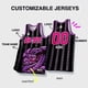thumbnail image 2 of Camisetas de baloncesto BASKETMAN para hombre, con estampado de animales por sublimación completa, personalizables, con nombre del equipo, número y logotipo, chándales para hombre, 2 of 5