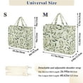 thumbnail image 2 of FORMRS Womens Corduroy Tote Bag Crossbody Shoulder Handbag with Pocket, Lush Greenery, 2 of 7
