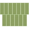 thumbnail image 1 of Ambiant Saturn Collection Pet Friendly Area Rugs Lime Green - 9" x 27" Stair Treads (Set Of 13), 1 of 2