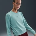 thumbnail image 4 of Women's Nike One Dri-FIT Crewneck Sweatshirt Color: Carbon Heather Size: LARGE, 4 of 4