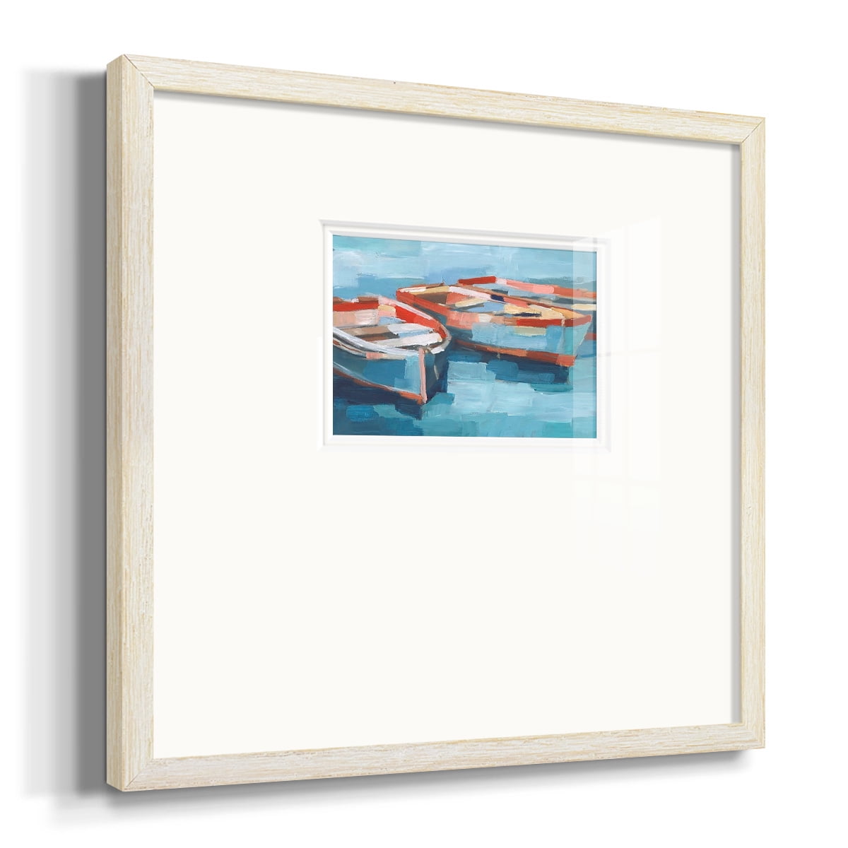 Primary Boats IIPremium Framed Print
