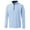 MISTY BLUE, variant on Men's Solid Quarter Zip Golf Pullover Men Solid Performance Long Sleeve Wicking Mock Neck Mens Athletic Sweatshirts