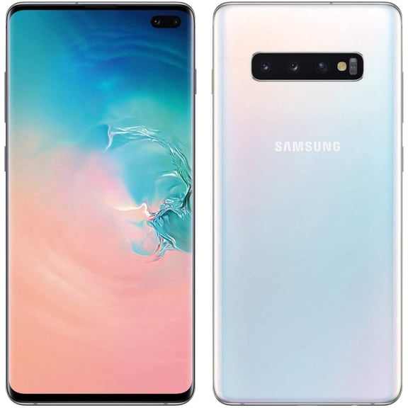 Restored Samsung Galaxy S10 G975U (Fully Unlocked) 128GB Prism White (Refurbished)