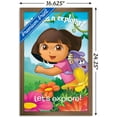 thumbnail image 3 of Nickelodeon Dora The Explorer - Explore Wall Poster, 14.725" x 22.375", Framed, 3 of 3