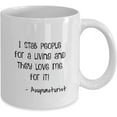 thumbnail image 2 of Acupuncturist Mug, Acupuncture Coffee Mug, Funny Gifts for Acupuncturists, Apprentice Acupuncturists, Qualified Acupuncturists Coffee or Tea Cup,, 2 of 2