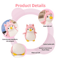 thumbnail image 4 of Playful Pompom Penguin Dino/Unicorn/Rabbit Vibrant Companions Endless Fun Stuffed Animal Toy - 7.9'', 4 of 6