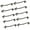 Bronze, variant on Set of 10 Multipurpose Gold Drawer Handles Unique Designs Fashion Accessory for Home Furniture Makeover Decoration