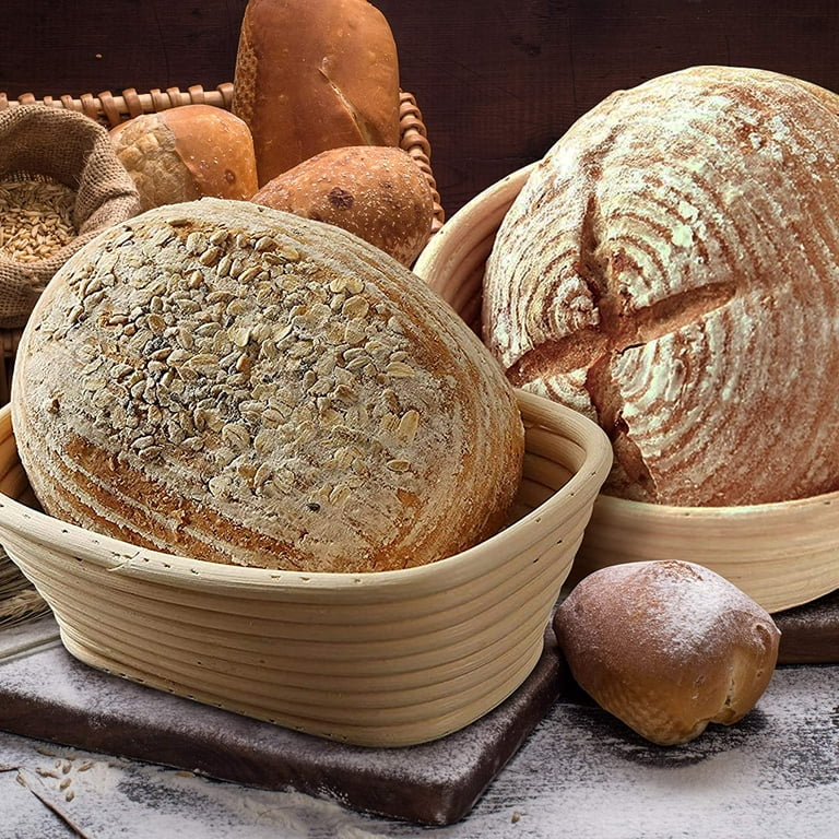 Bread Proofing Basket Banneton Set For Sourdough Bread