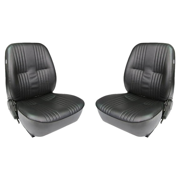 Procar Lowback Black Vinyl Seats Kit