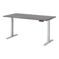 thumbnail image 1 of Move 60 Series by Bush Business Furniture 60W x 30D Height Adjustable Standing Desk , Platinum Gray/Cool Gray Metallic, 1 of 7