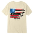 thumbnail image 4 of Huowey Casual Graphic Tee For Boys Kids Independence Day Celebrate 250 Years Tops Short Sleeve Round Neck Lightweight Comfortable Basic Tees Fashionable 1776-2026 Anniversary Tshirts,6-7 Years, 4 of 4