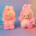 thumbnail image 3 of 2025 -La'bubu The Monsters Have A Seat Plush Doll Hot Figure Toy Keychain 2025 All New La_bubus Plush Pendant Blind Box - 1Pcs Fixed LUCK Series,Green, 3 of 8