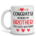 thumbnail image 2 of Lotusprinthandmade Funny Brother Gift Congrats On Being My Brother Ceramic Mug (15oz), 2 of 3