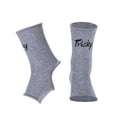 thumbnail image 4 of Vendas de soporte para tobillo Muay Thai, calcetines protectores de tobillo Vendas para tobillo Muay Thai Muay Thai soportes para pies para agarre, Gris S, 4 of 8
