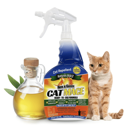 Nature's Mace Cat Mace | 40 oz Ready to Use | Cat Repellent and Cat Training Tool