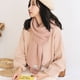thumbnail image 2 of Guardurnaity Bufandas de cachemira de moda con estilo de terciopelo coral Cálido y acogedor Suave y transpirable Lujoso y elegante Accesorios de disfraces rosa 200CM, 2 of 6