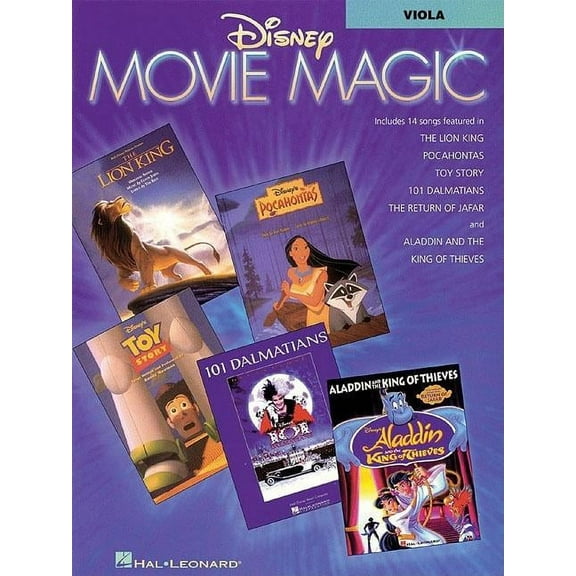 Disney Movie Magic: Viola Instrumental Solos (Paperback)