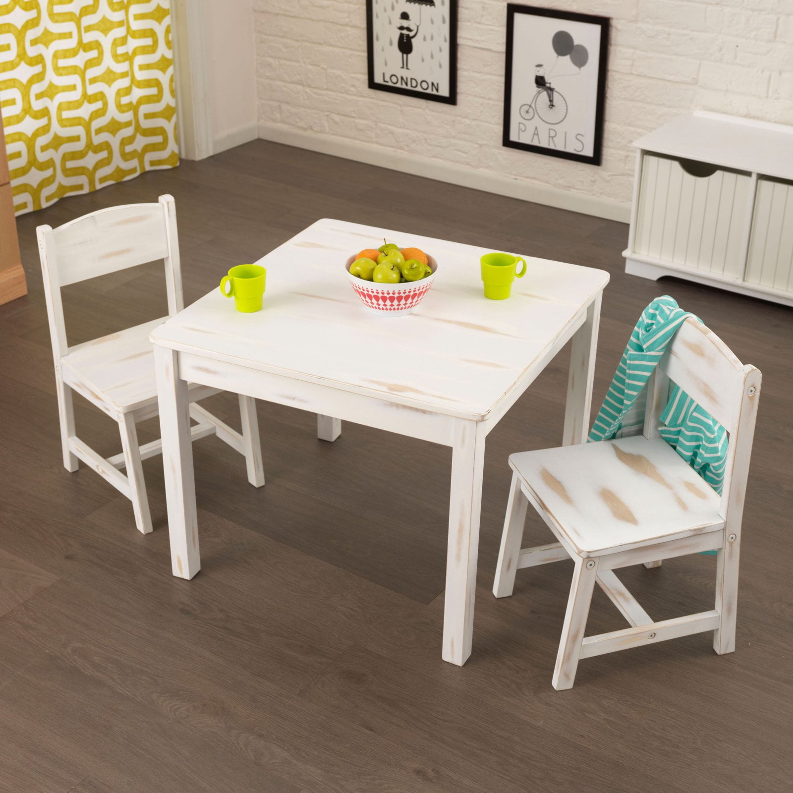 kidkraft aspen table & 2 chair set