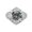 Grey, variant on 5 Carat Moissanite Rings for Women 925 Sterling Silver Cushion Cut Engagement Ring D Color VVS1 Clarity Big Diamond Ring Size 5-9