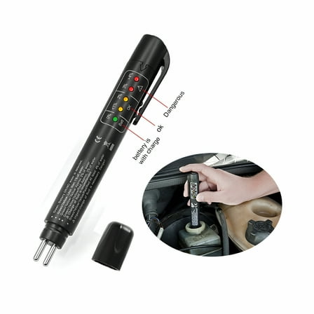 GJX Universal Car Brake Fluid Liquid Tester Accurate Oil Quality Check Pen Tool