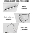 thumbnail image 3 of 2 Piezas Machacador De Frijoles, Aplastador De Papas, Machacador De Papas, Adecuado Para Triturar Una Variedad De Alimentos Como Patatas, Batatas, Calabazas, Coliflor y Aguacate, 3 of 4